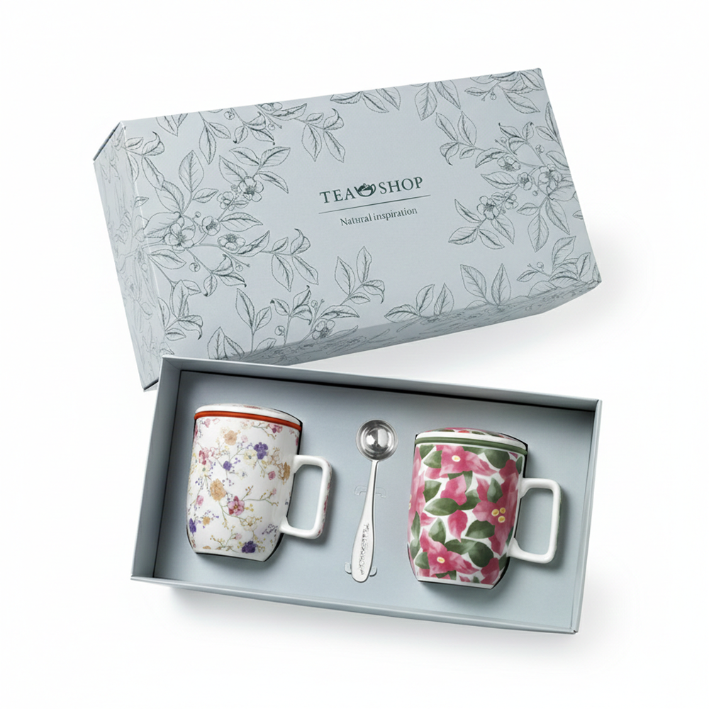 Set Tea Time Double Miracle Beauty & Bouganvilla