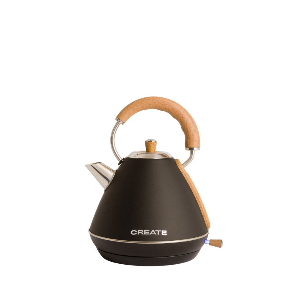 Wasserkocher Commodore Retro Schwarz