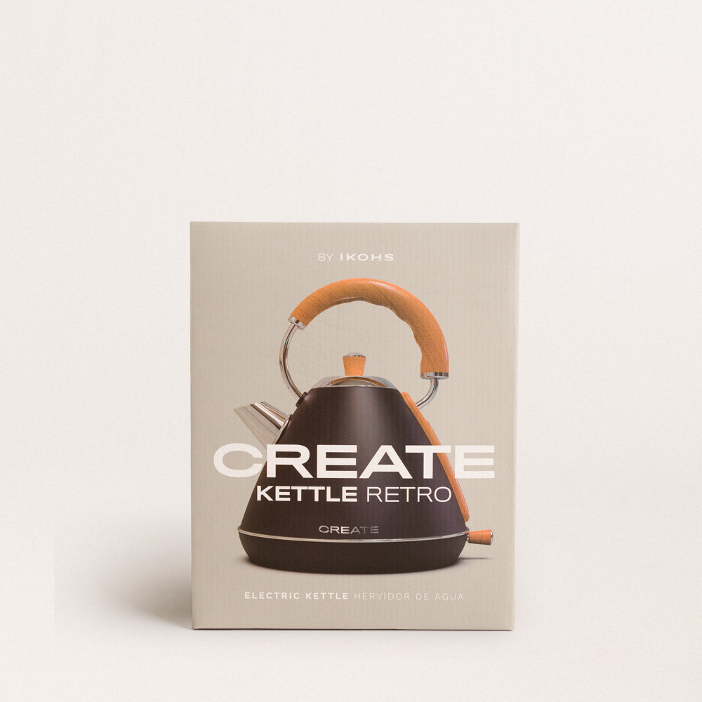 Hervidor Commodore Retro Negro