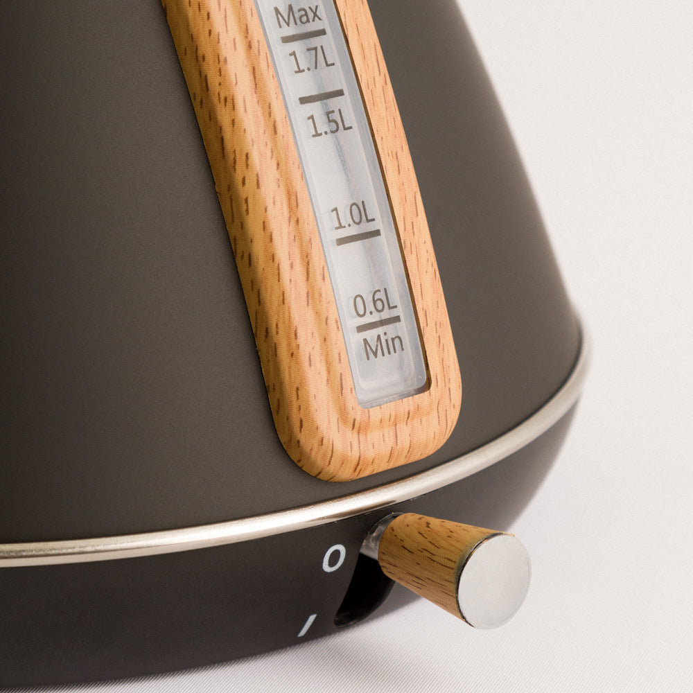 Hervidor Commodore Retro Negro