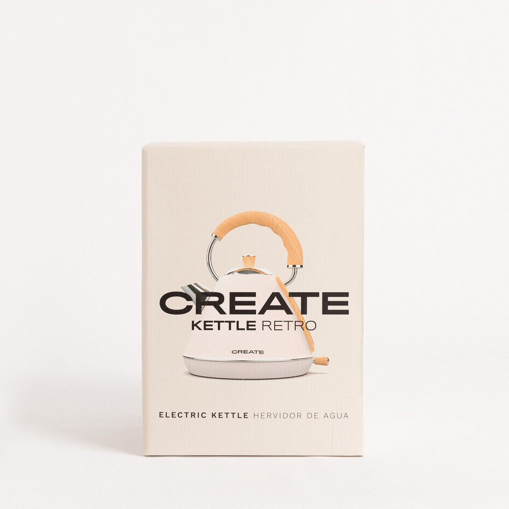 Hervidor Commodore Retro Blanco