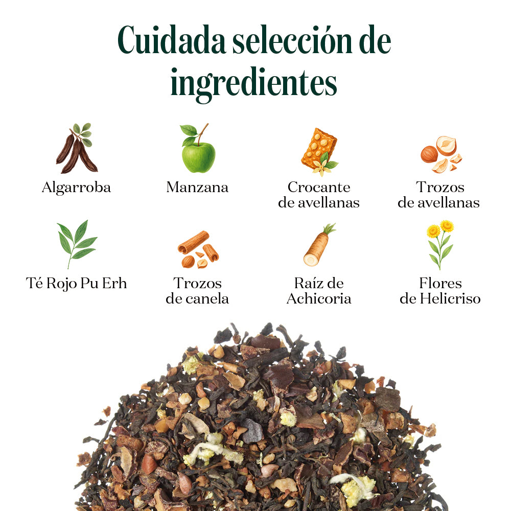 Té Rojo (Pu Erh) Praliné