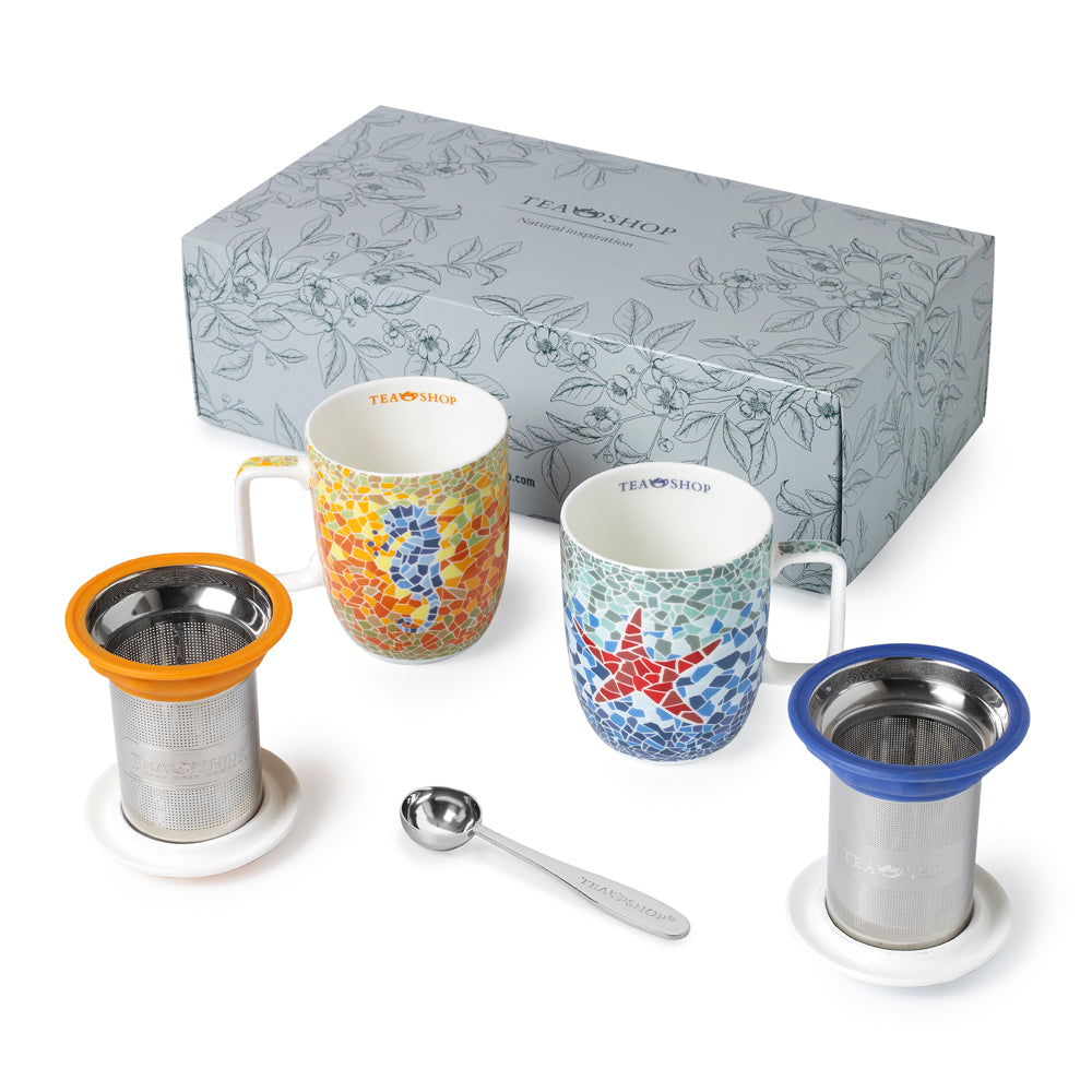 Set Tea Time Double Estrella & Caballito