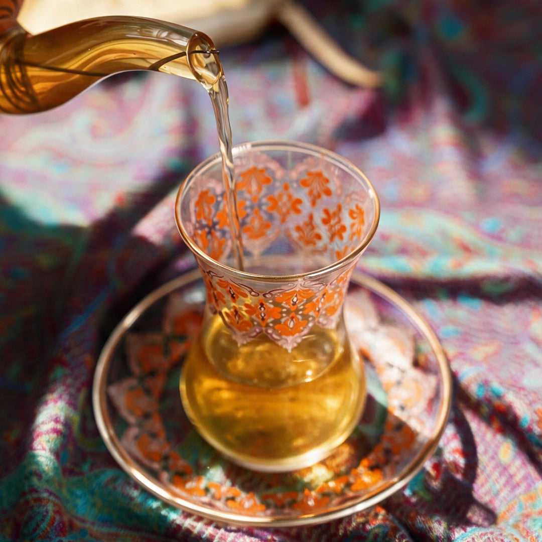 Turkish Glasses Set Paisley