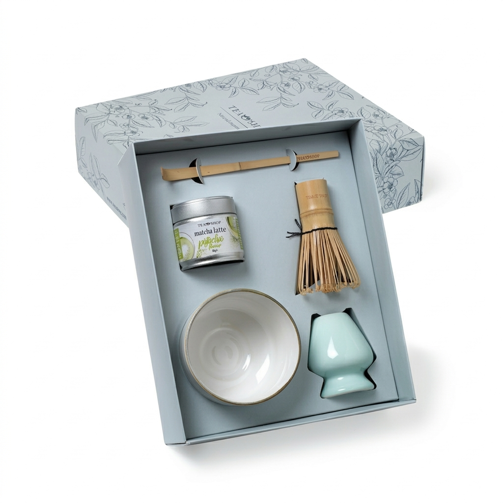 Tea Time Matcha Pistachio Set