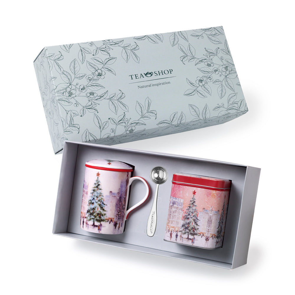 Set Tea Time Classic Xmas Town