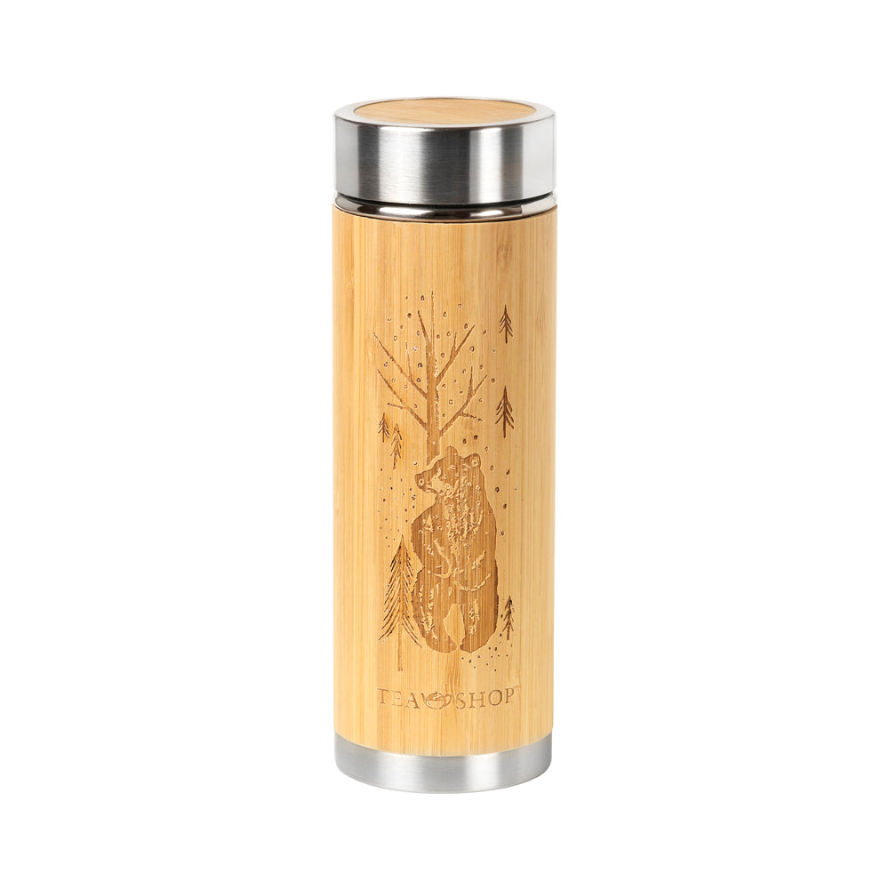 Bambus-Thermosflasche Bear Forest