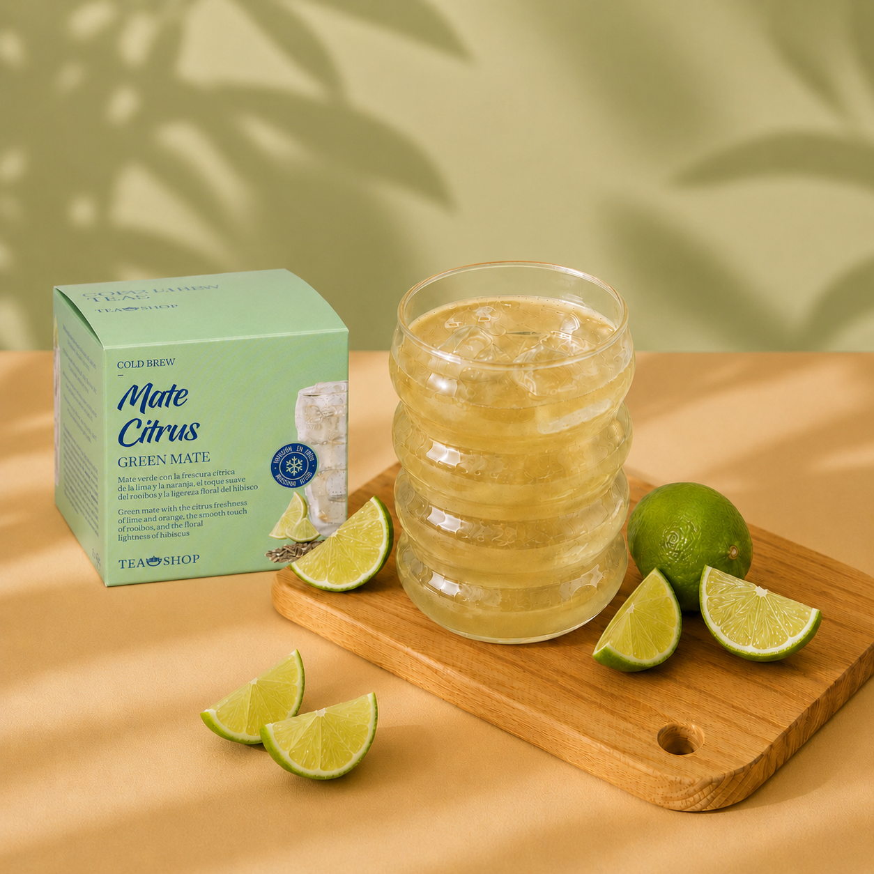 Kalt aufgegossener Tee – Mate Citrus
