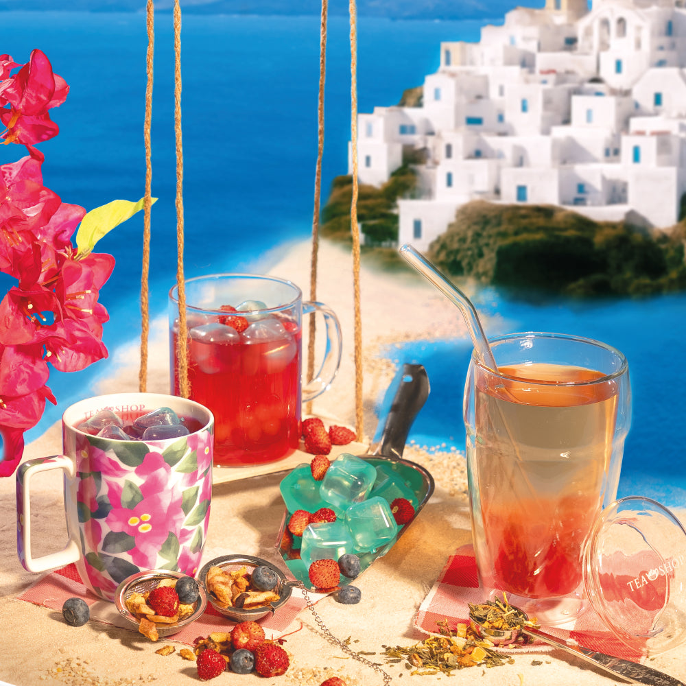 Set Tea Time Bouganvilla