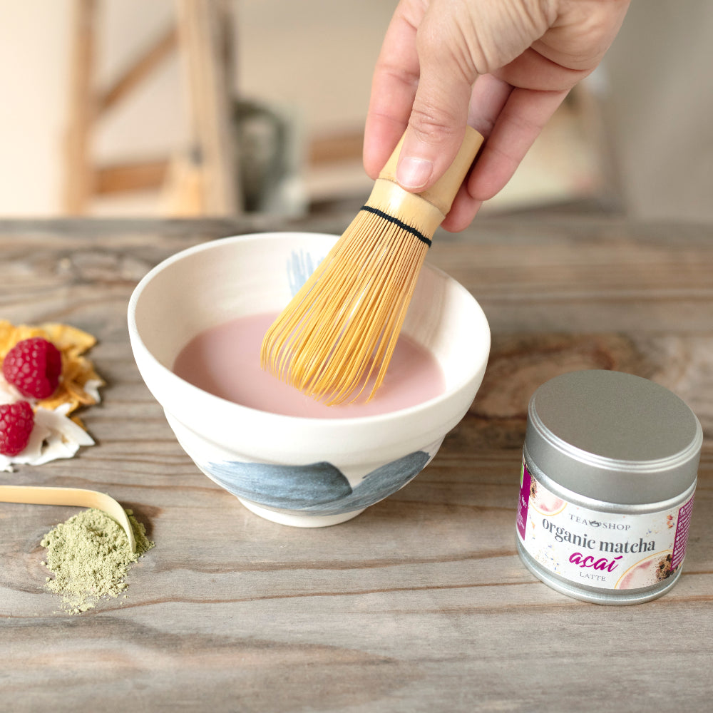 Organic Matcha Açaí Latte