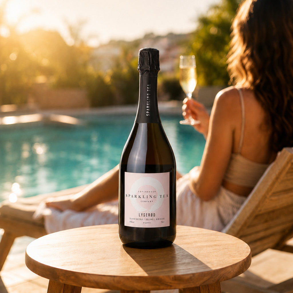 Organic Sparkling Tea Hibiscus 75 cl