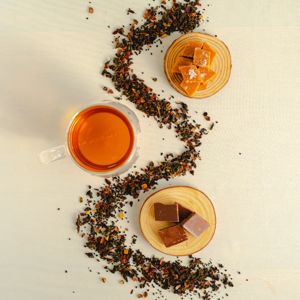 Té Oolong (azul) Salted Caramel