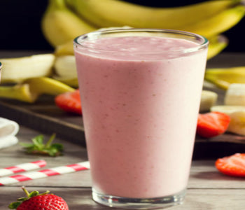 Batido de fresa y plátano: fácil, rápido y delicioso ¡3 pasos!