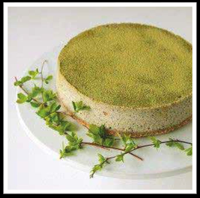 Cheesecake de Té Matcha y especias Chai