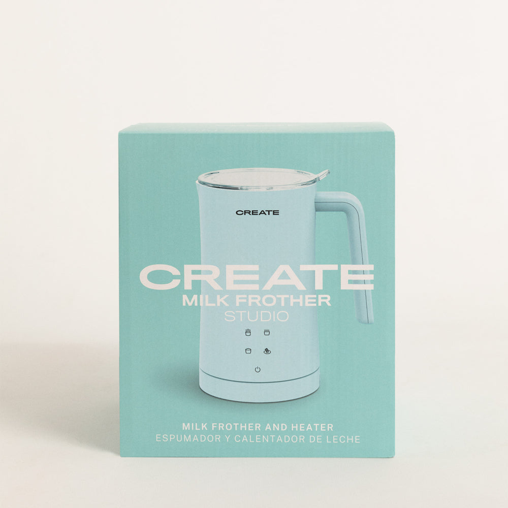 Electric Milk Frother Blue