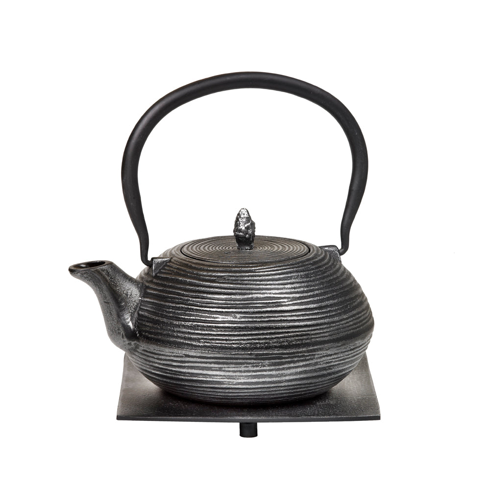  Mo Yo Silver Teapot 1200ml