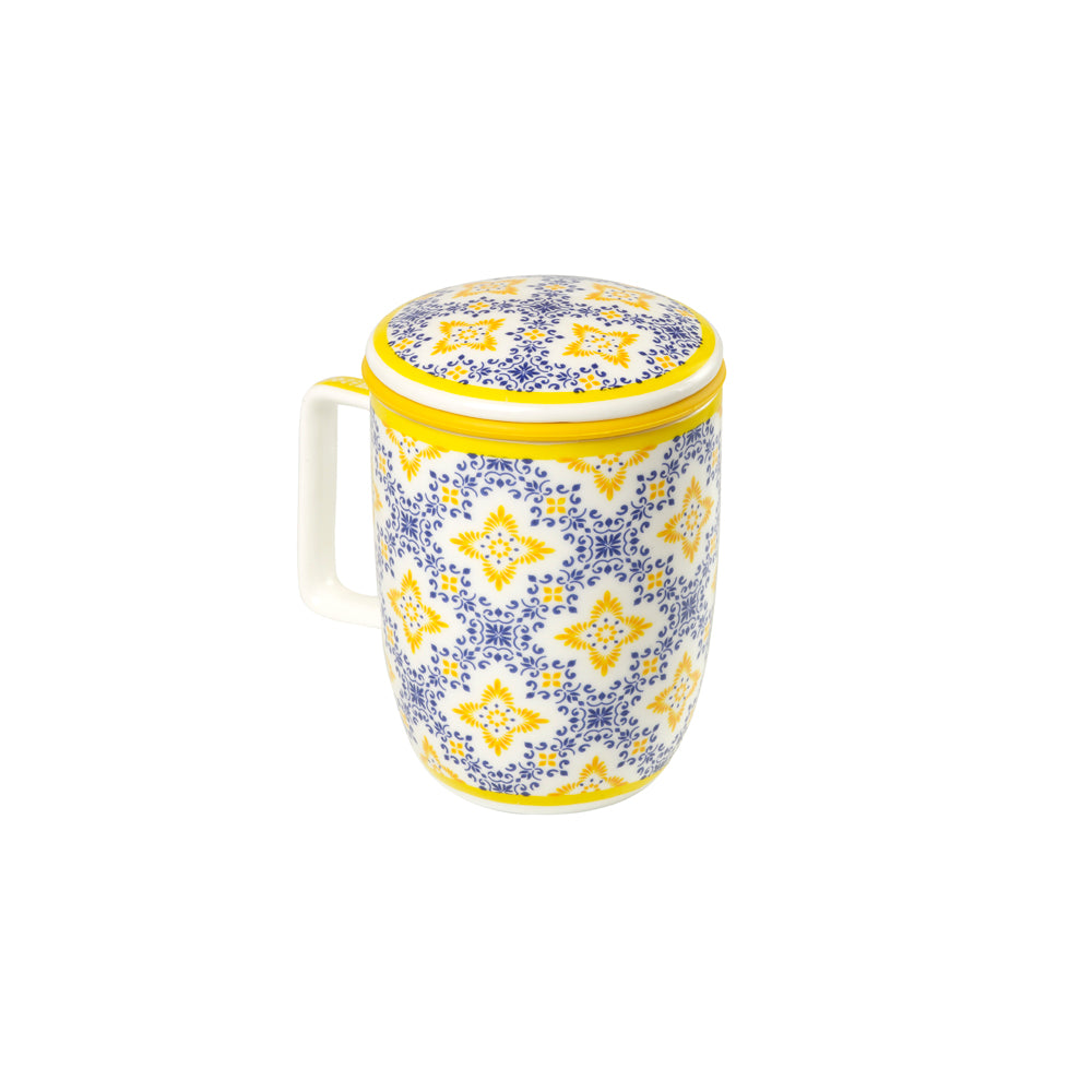 Mug Harmony Azulejo Portugués Amarillo