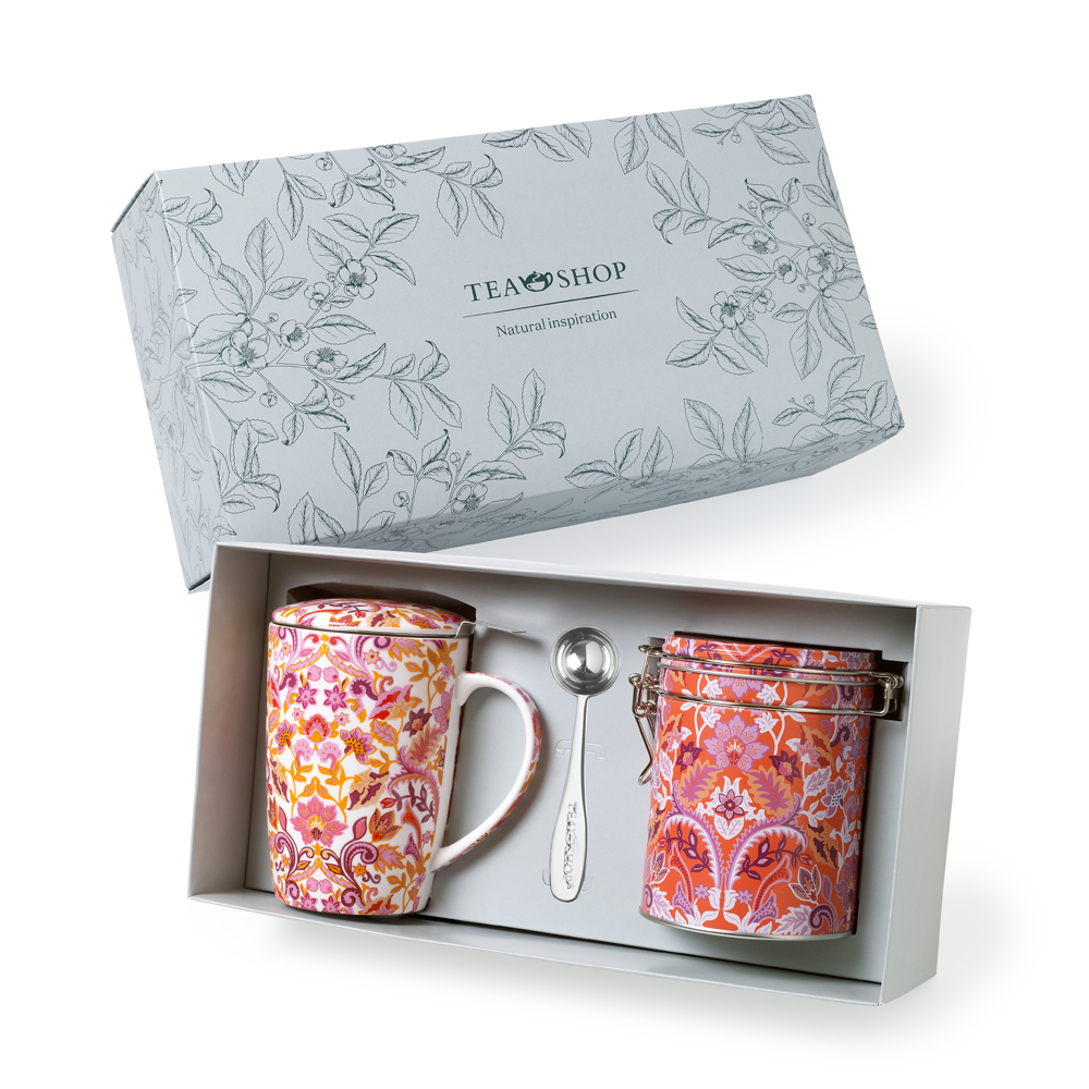 Set Tea Time Jumbo Floral Paisley