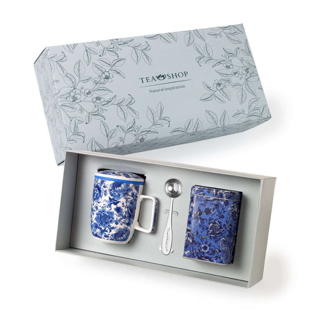 Set Tea Time Indigo