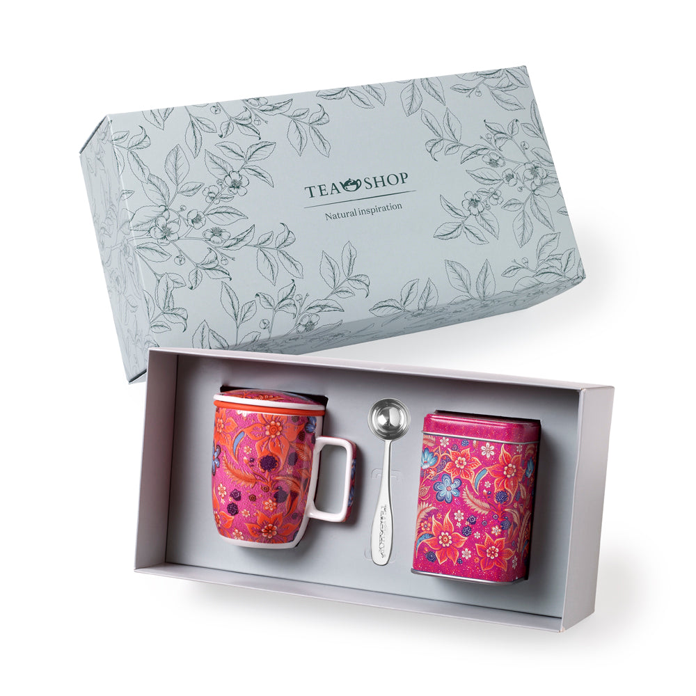 Set Tea Time Saffrom Bloom