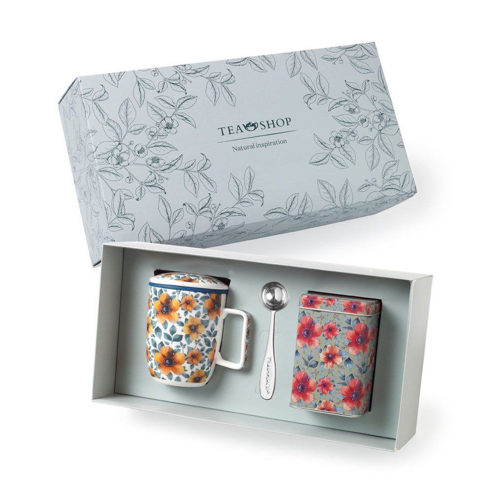 Set Tea Time Amber Bloom