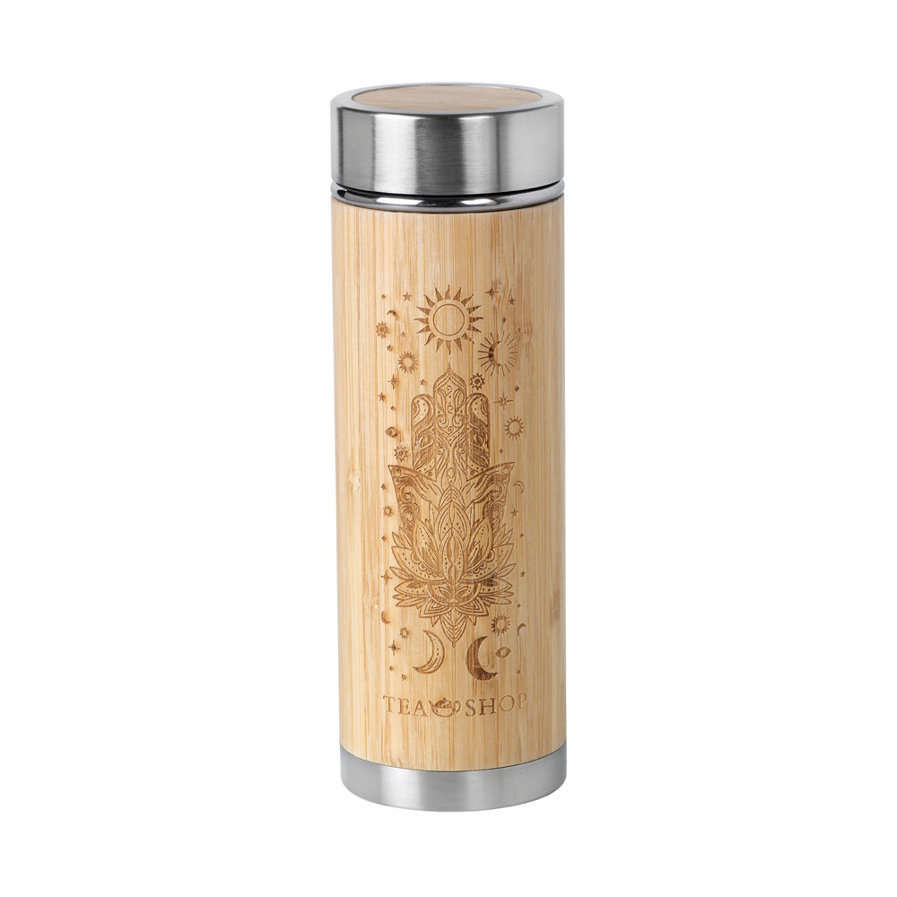 Travel Tea Bamboo Hamsa 