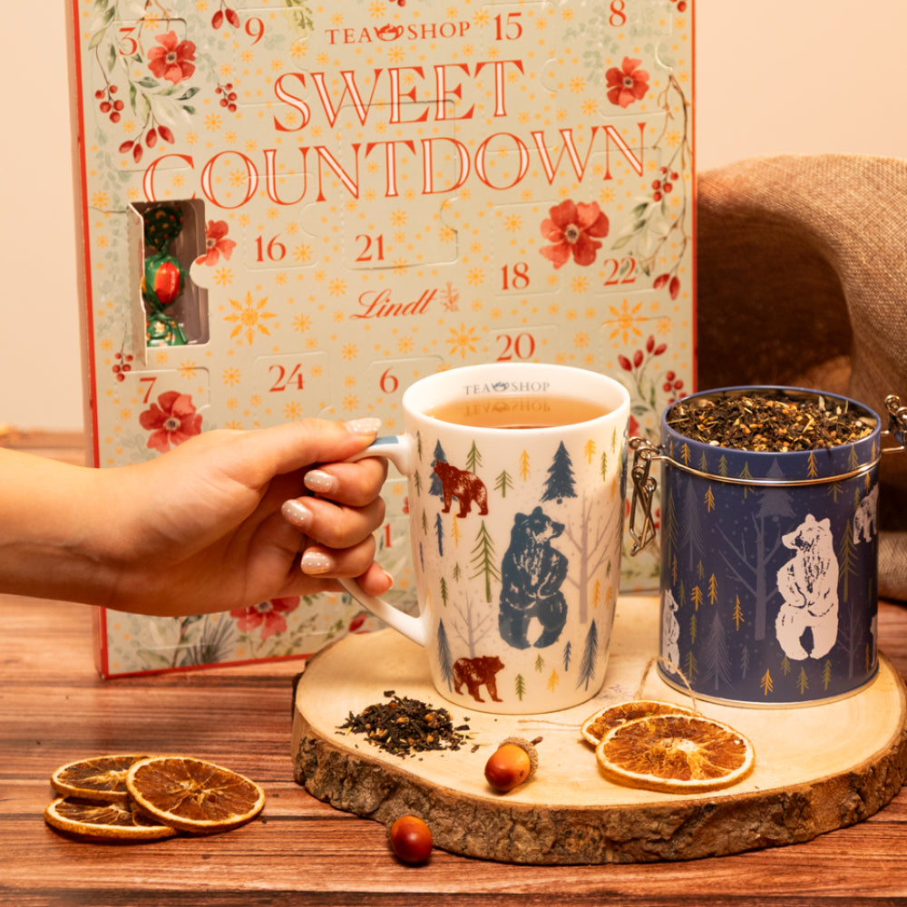 Set Tea Time Jumbo Bear Forest