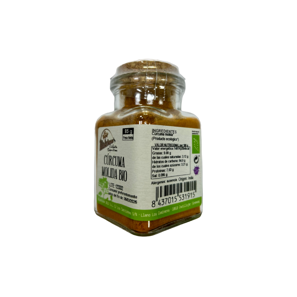 Cúrcuma moída Orgânica 85 g