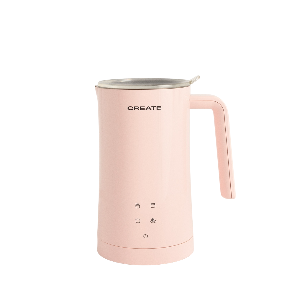 Electric Milk Frother Pink