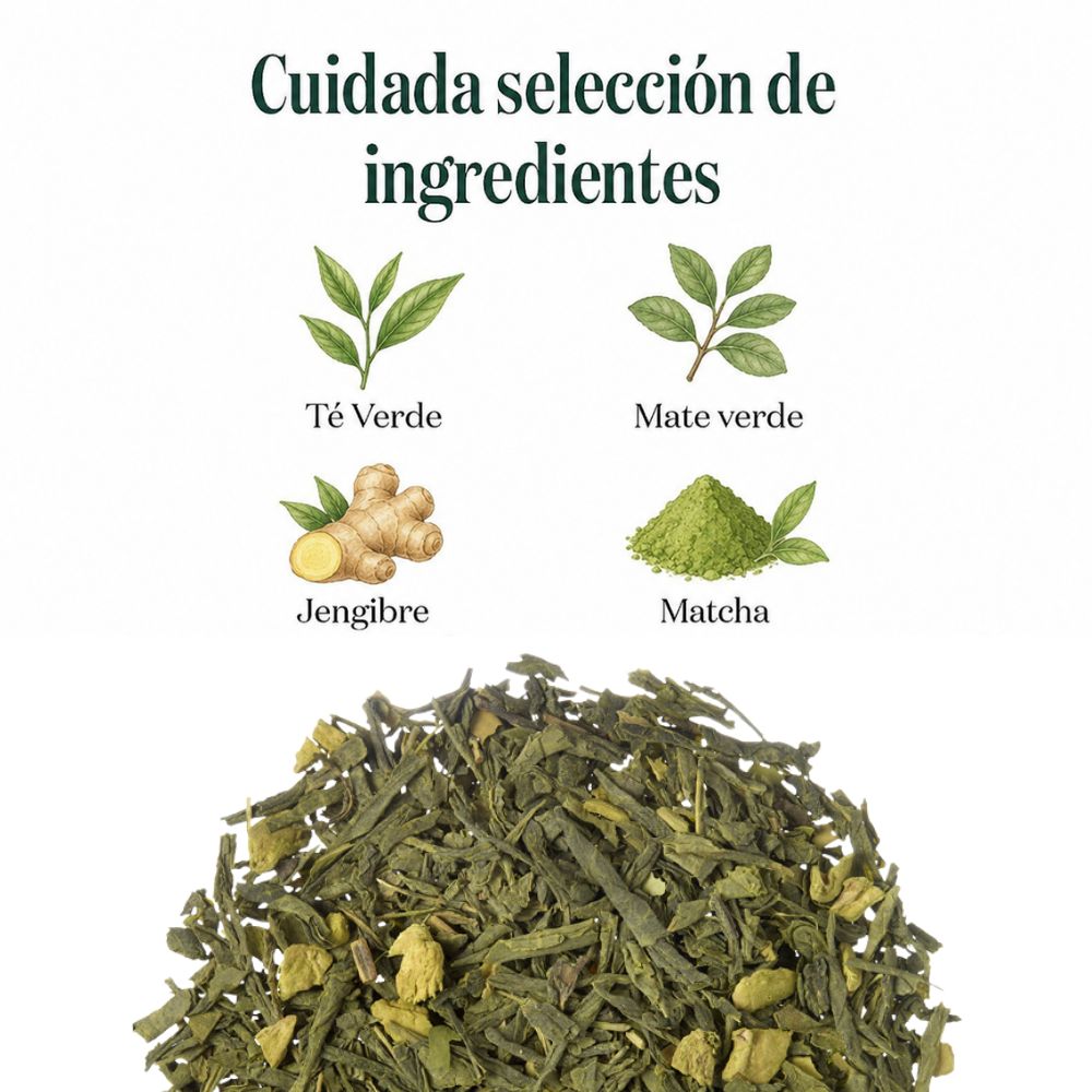 Té Verde Ushuaia Ginger Citrus