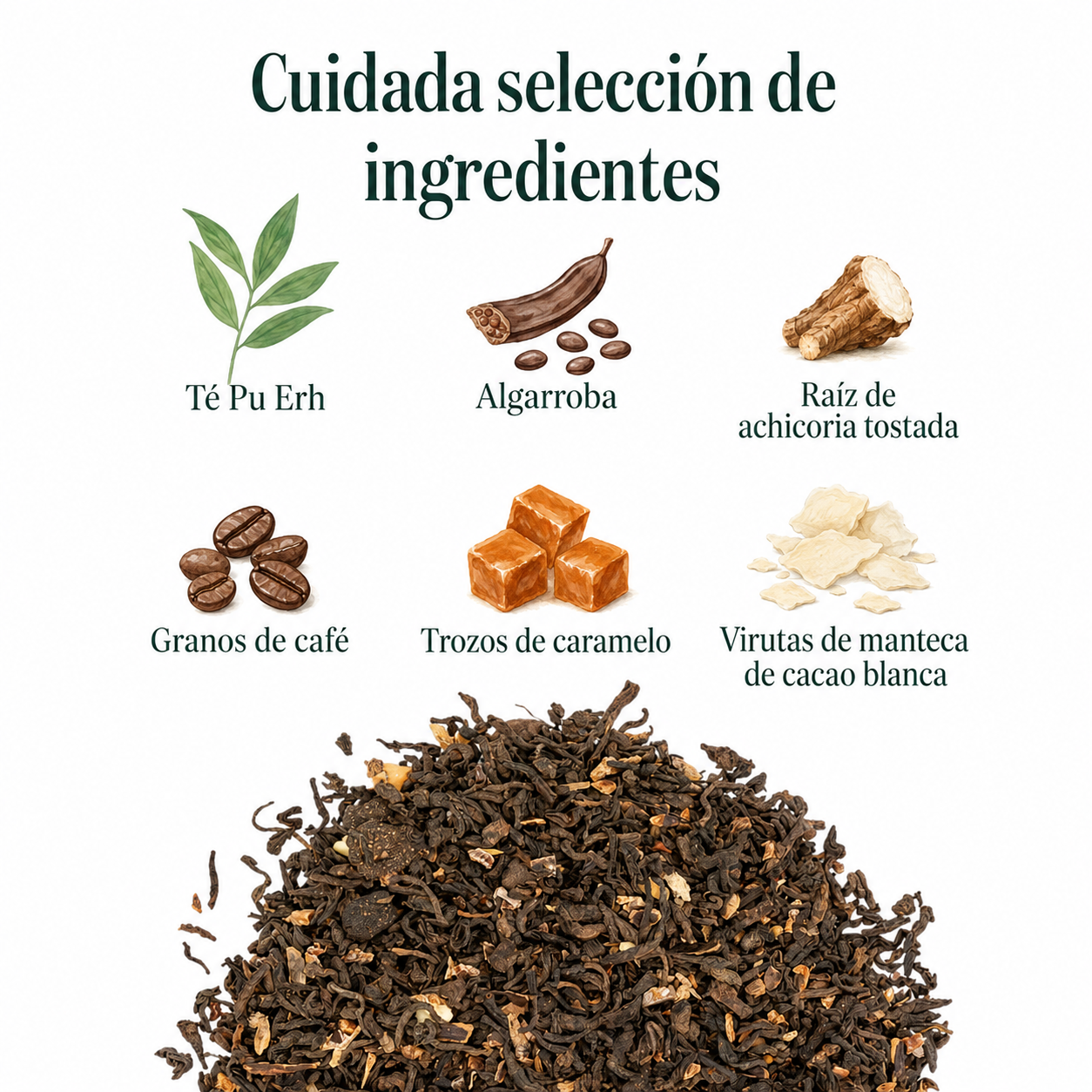 Té Rojo (Pu Erh) Caramel Puccino