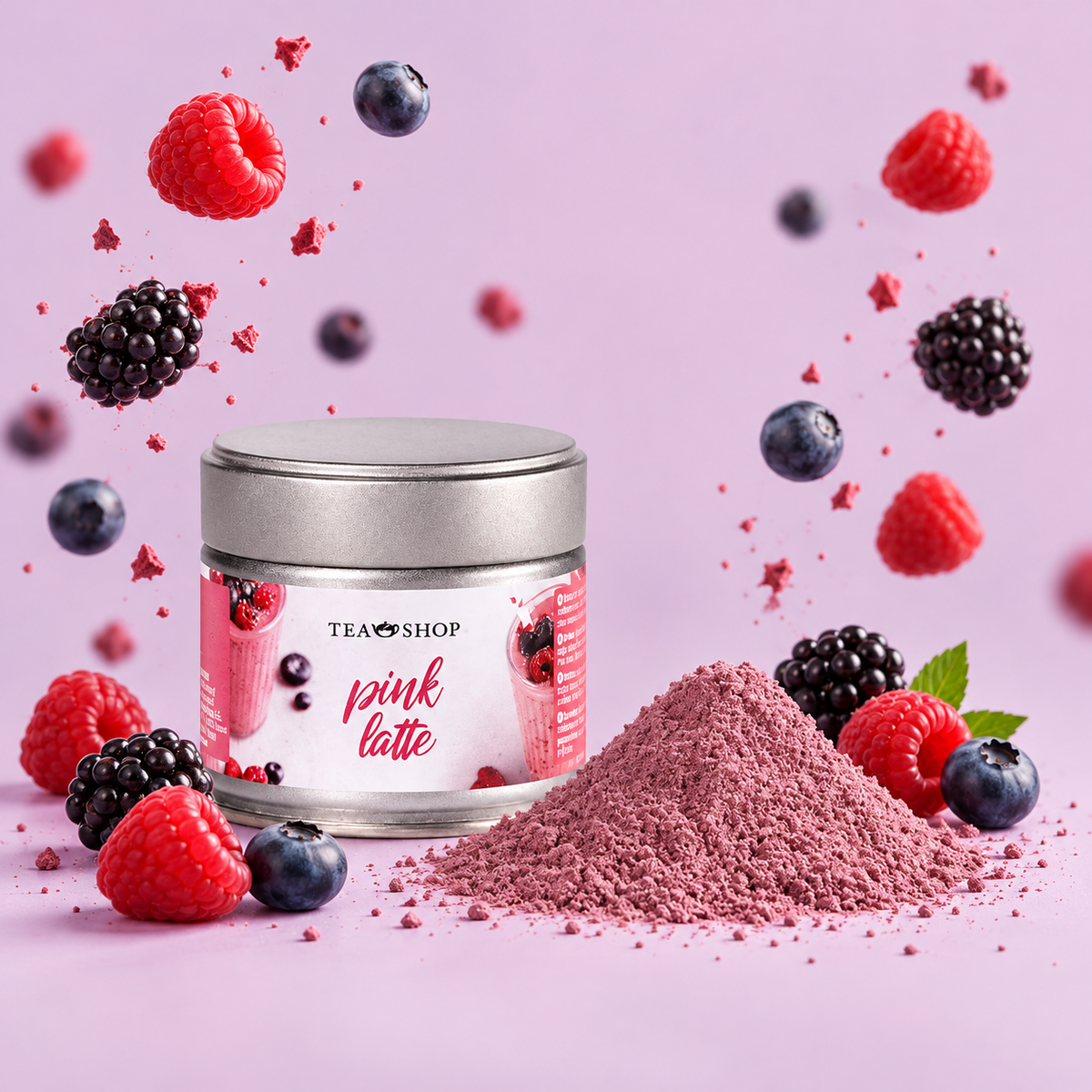 Infusió Latte Rosa