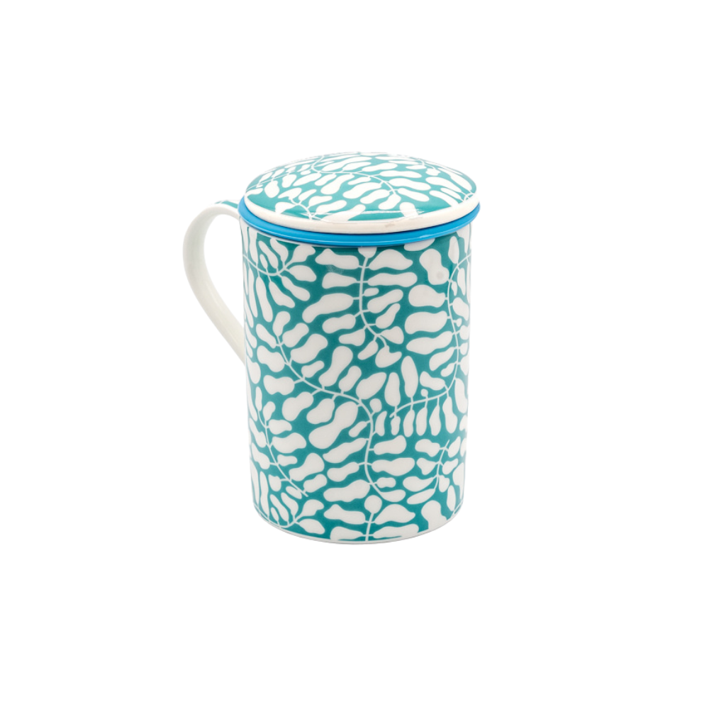 Taza Classic Aqua Bloom